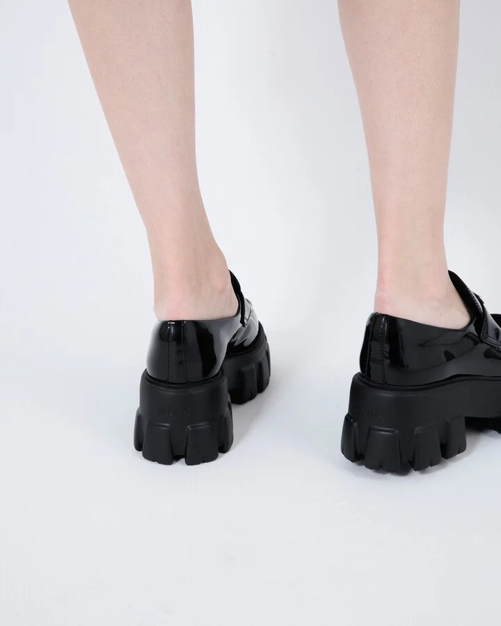 Monolith patent leather loafers - Image 3