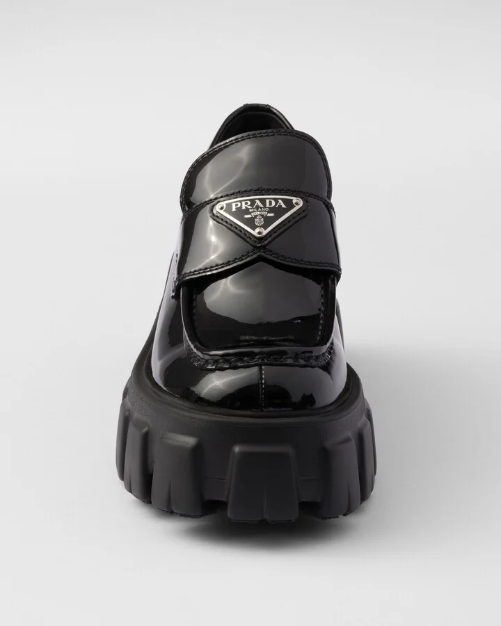 Monolith patent leather loafers - Image 6