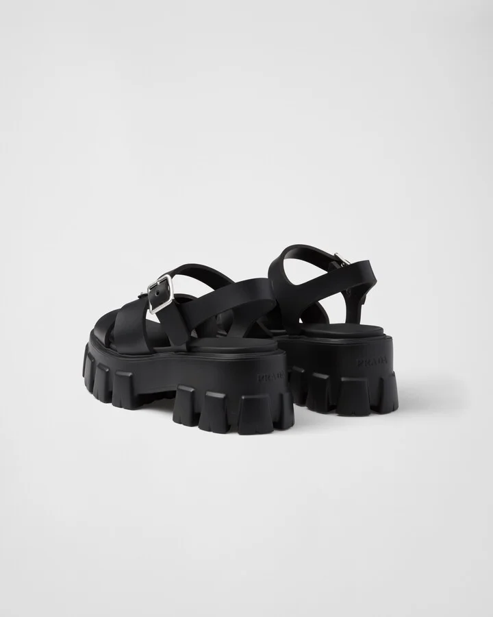 Monolith rubber sandals - Image 4