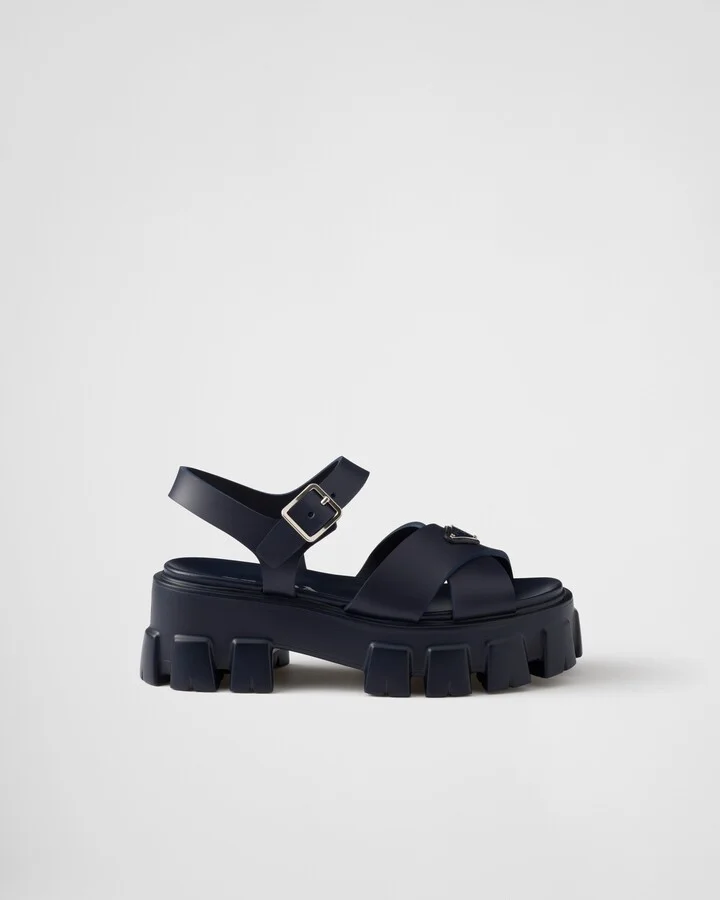 Monolith rubber sandals - Image 2