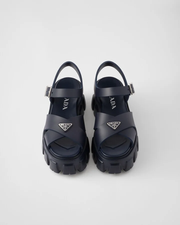 Monolith rubber sandals - Image 3