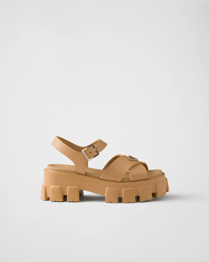 Monolith rubber sandals - Image 2
