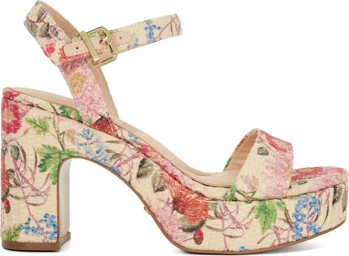 Monotone Ankle Strap Platform Sandal - Image 3