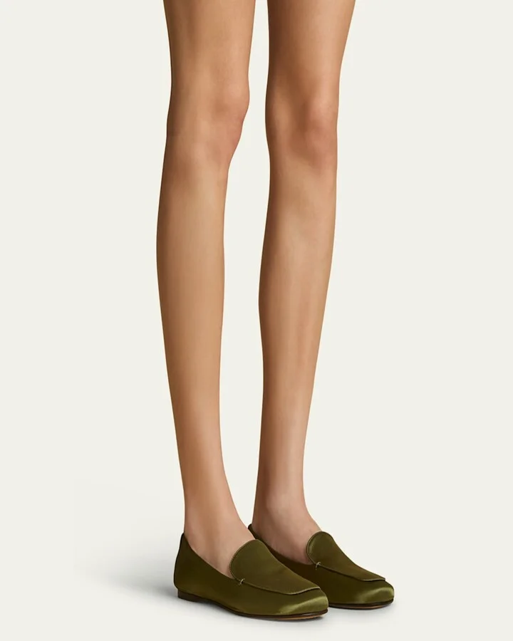 Monroe Satin Loafers - Image 5