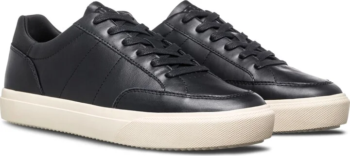 Black Milled Leather