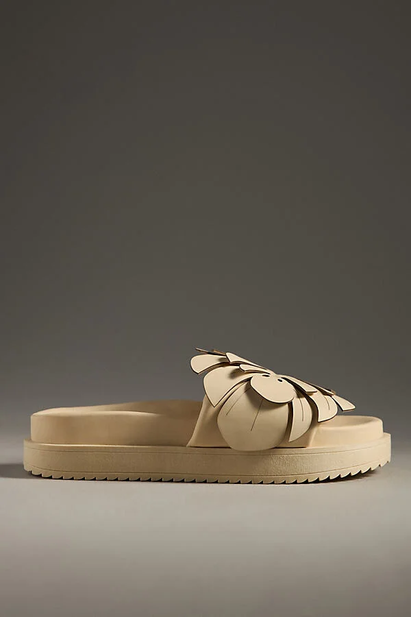 Monstera Slide Sandals