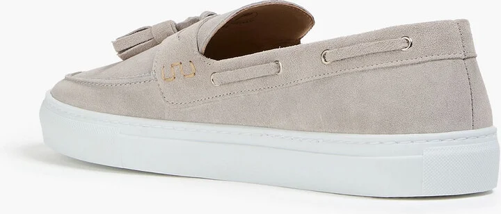 Monta tasseled suede boat shoes - Image 3