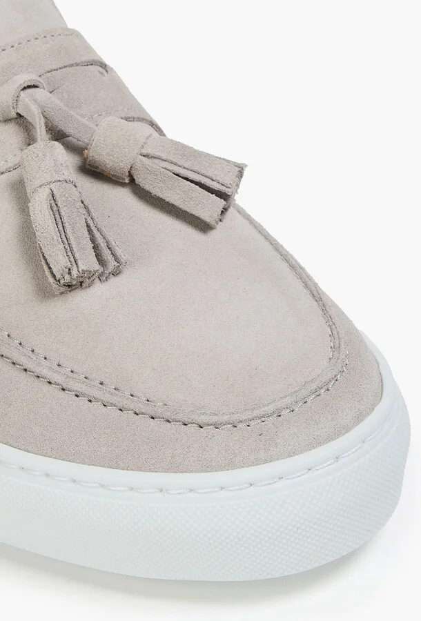 Monta tasseled suede boat shoes - Image 4