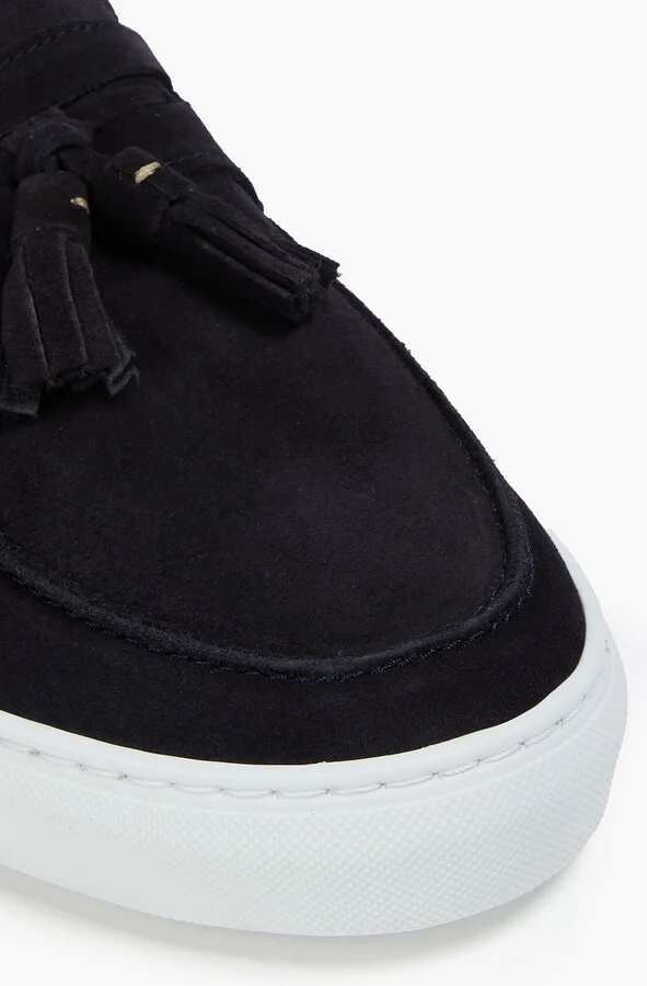 Monta tasseled suede boat shoes - Image 7