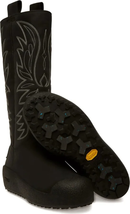Montana stitched knee-high boots - Image 2
