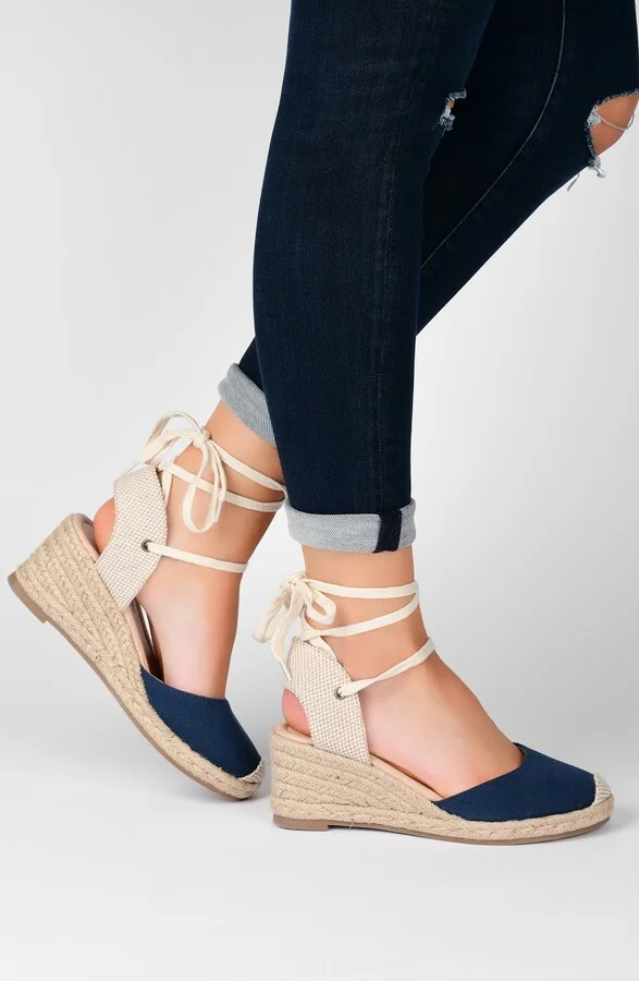 Monte Espadrille Ankle Strap Wedge Sandal - Image 7