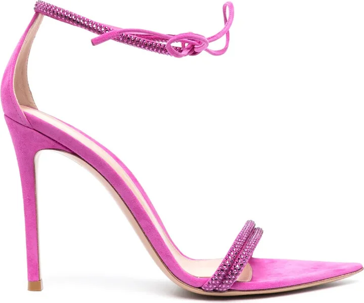 Montecarlo 115mm crystal-embellished sandals