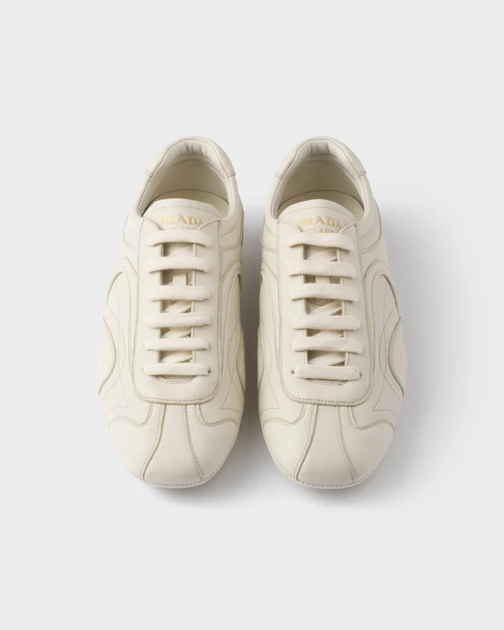 Montecarlo Re-Edition 2005 antiqued nappa leather sneakers - Image 4