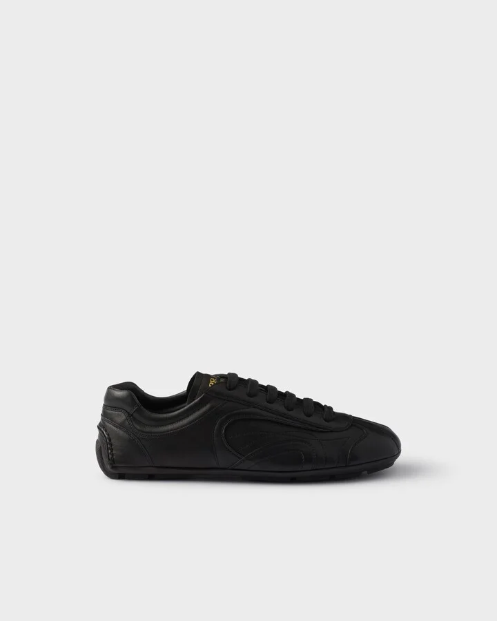 Montecarlo Re-Edition 2005 antiqued nappa leather sneakers - Image 2
