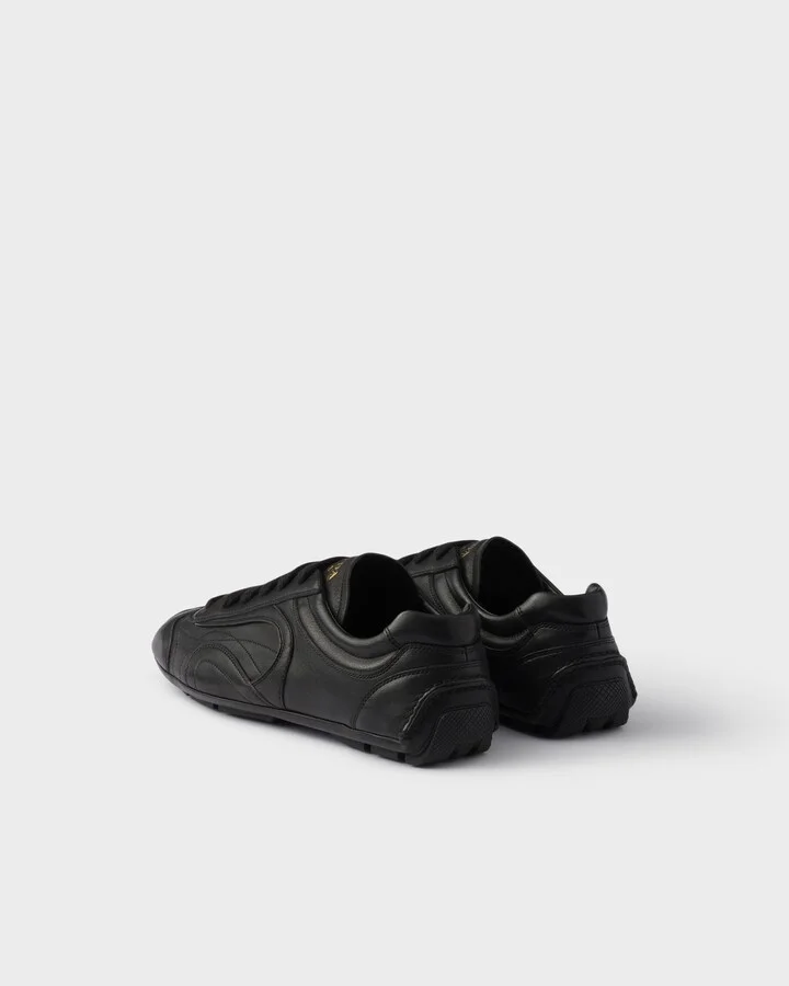Montecarlo Re-Edition 2005 antiqued nappa leather sneakers - Image 5