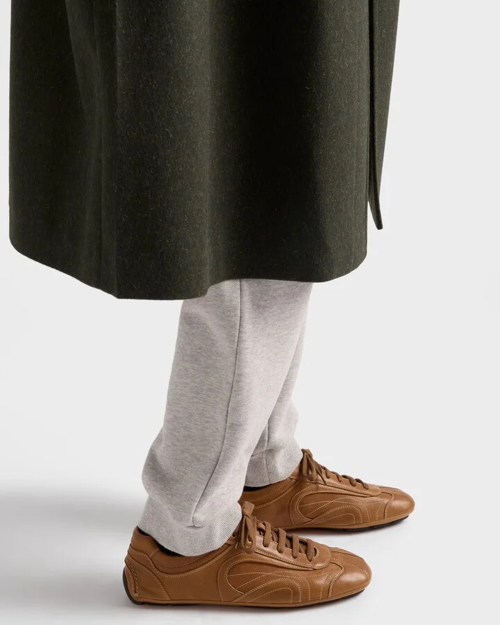 Montecarlo Re-Edition 2005 antiqued nappa leather sneakers - Image 3