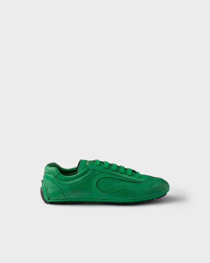 Montecarlo Re-Edition 2005 antiqued nappa leather sneakers - Image 2