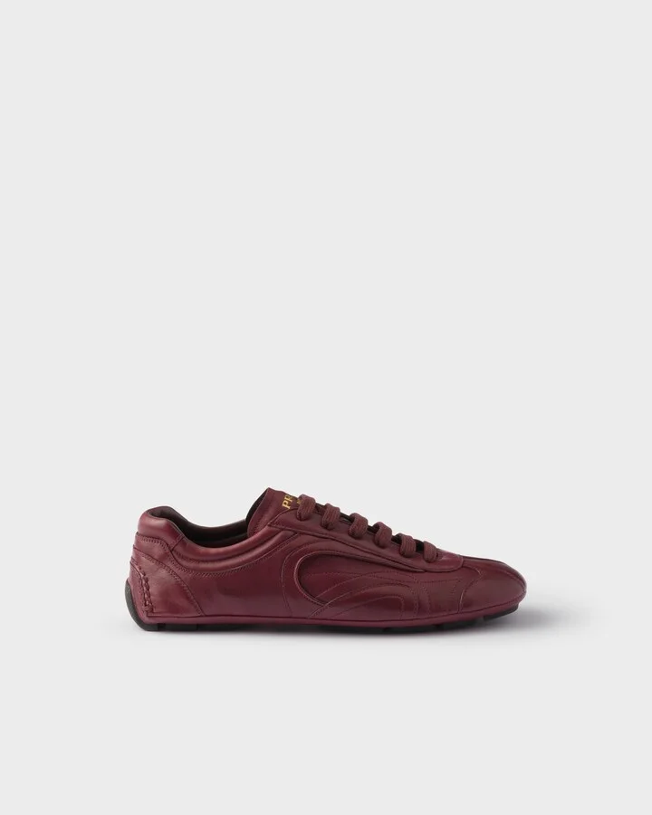 Montecarlo Re-Edition 2005 antiqued nappa leather sneakers - Image 2