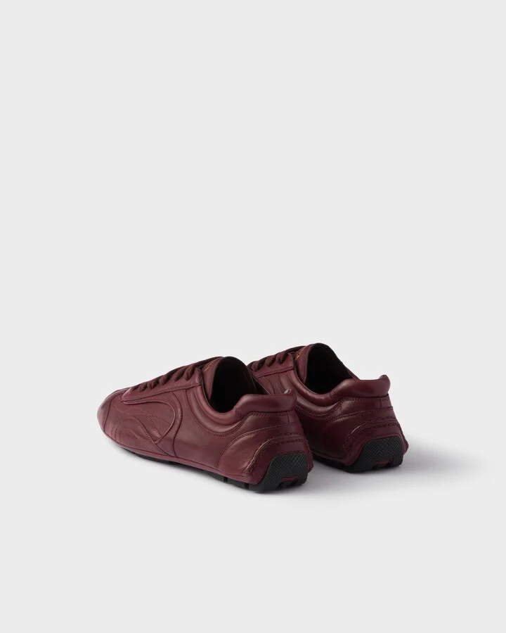Montecarlo Re-Edition 2005 antiqued nappa leather sneakers - Image 5