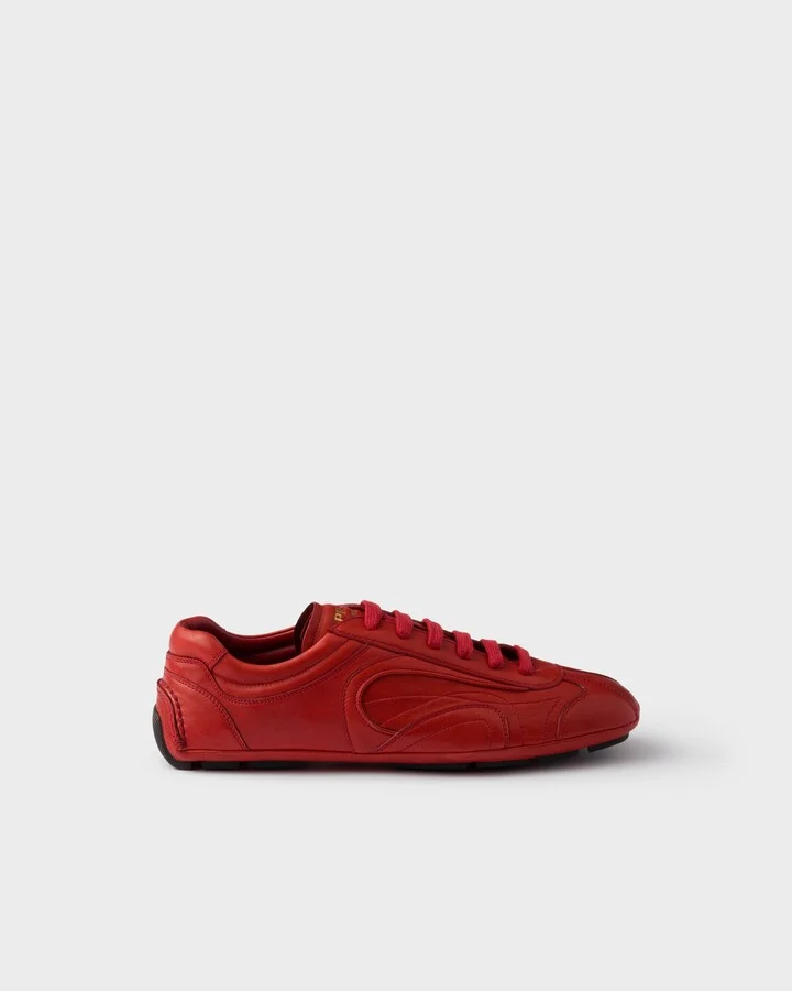 Montecarlo Re-Edition 2005 antiqued nappa leather sneakers - Image 2