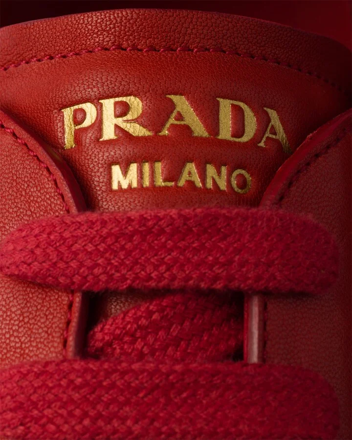 Montecarlo Re-Edition 2005 antiqued nappa leather sneakers - Image 6
