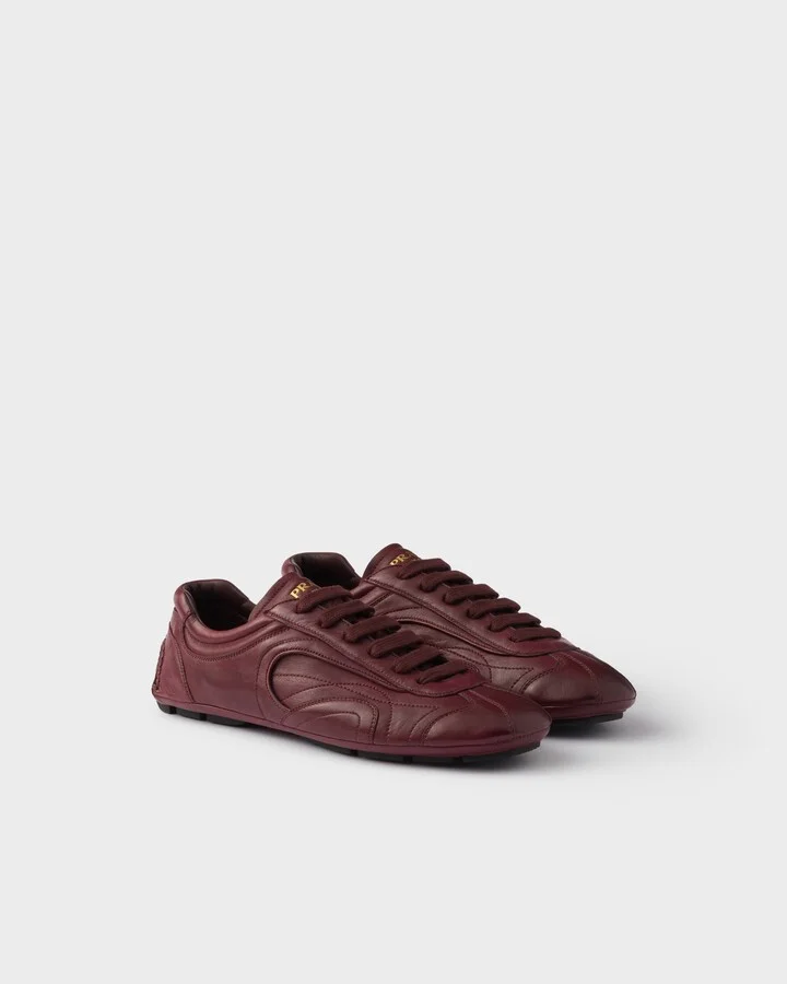 Montecarlo Re-Edition 2005 antiqued nappa leather sneakers