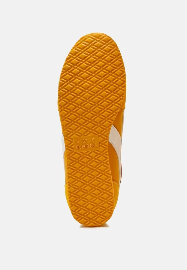 Montek Faux Leather Lace-Up Sneakers - Image 7