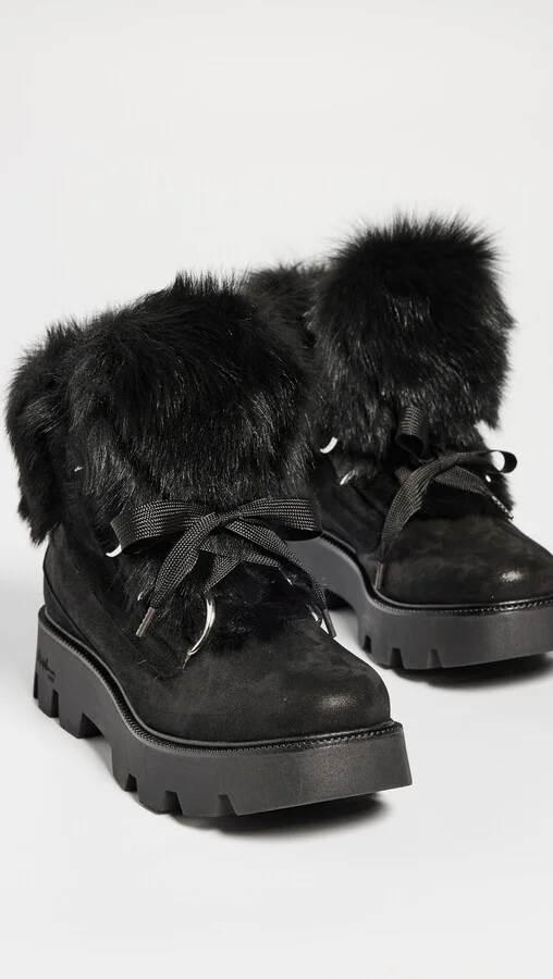 Montelliana Aurora Goat Fur Boots - Image 3