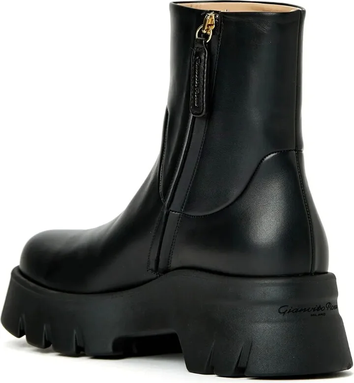 Montey ankle leather boots - Image 3
