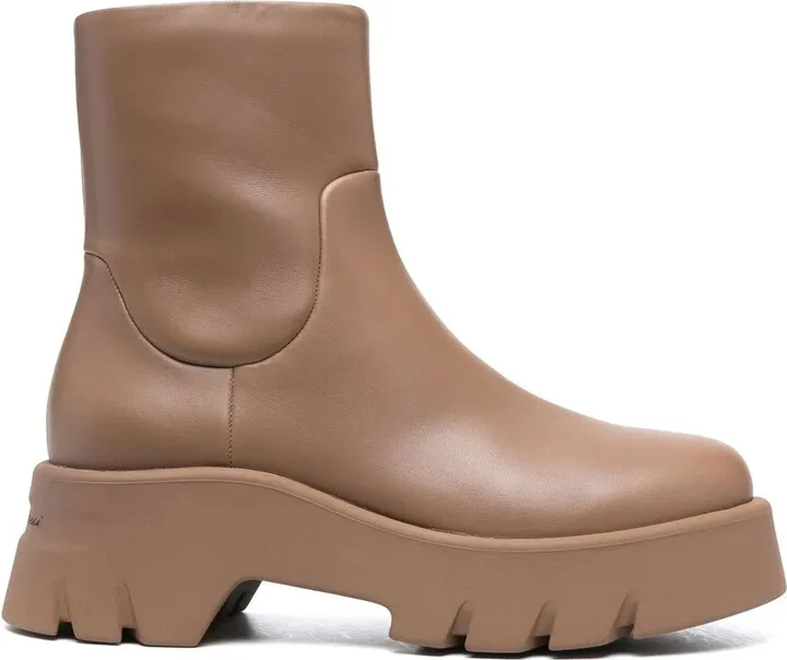 Montey leather ankle boots