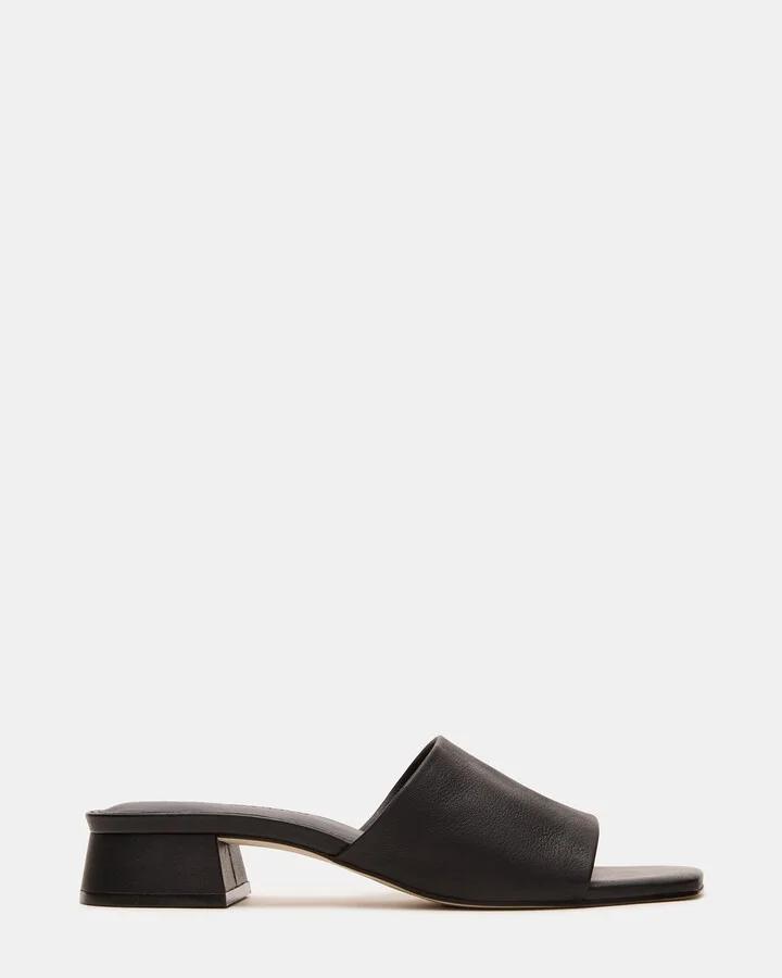 Montgomery Black Leather