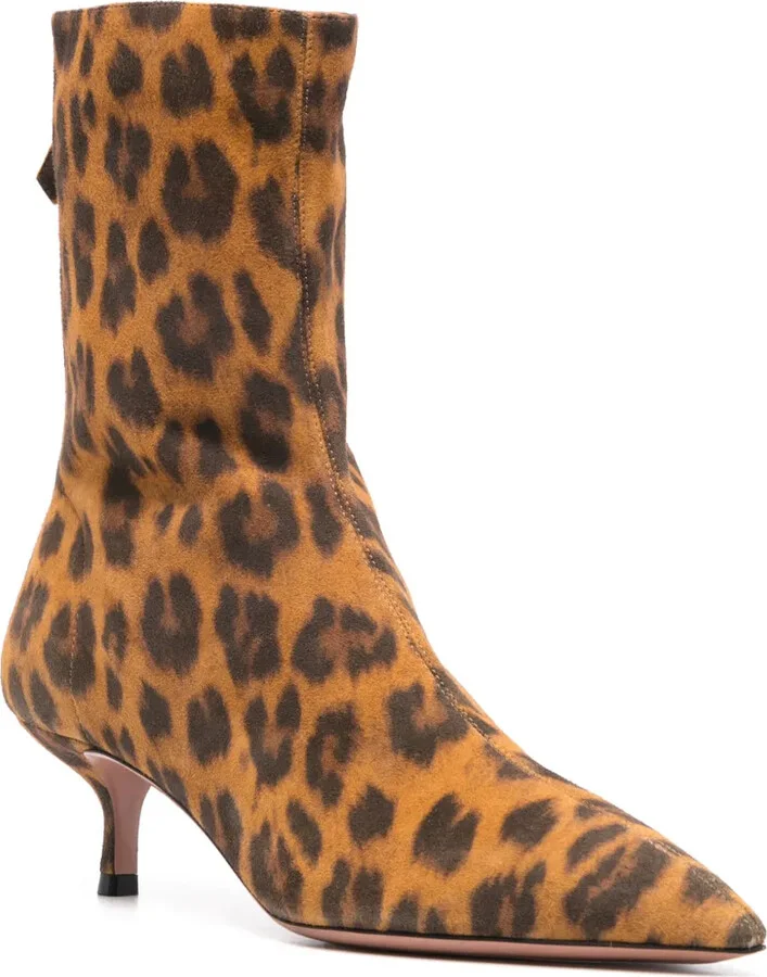 Montmartre 55mm leather boots - Image 2