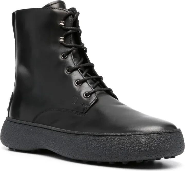 Montone lace-up leather boots - Image 2