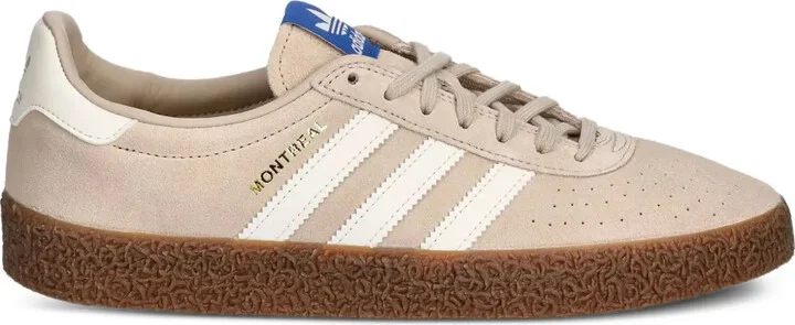 Montreal three-stripe suede sneakers