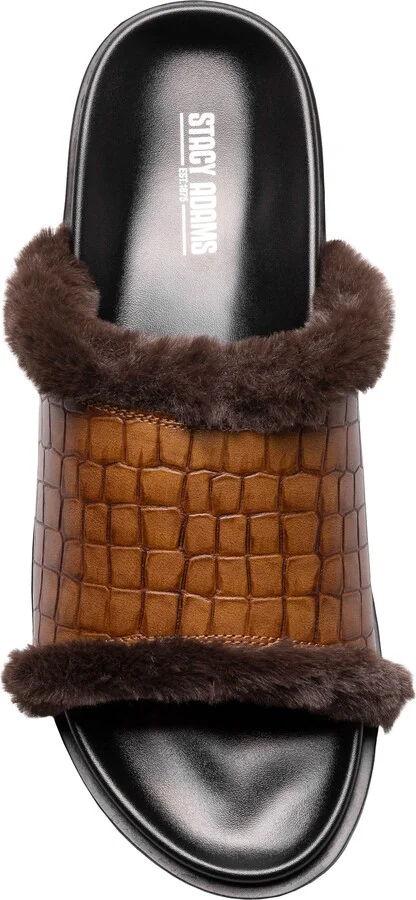 Monty Faux Fur Slide Sandal - Image 6