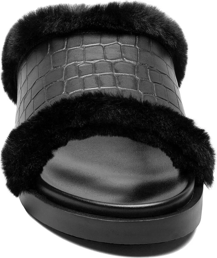 Monty Faux Fur Slide Sandal - Image 10