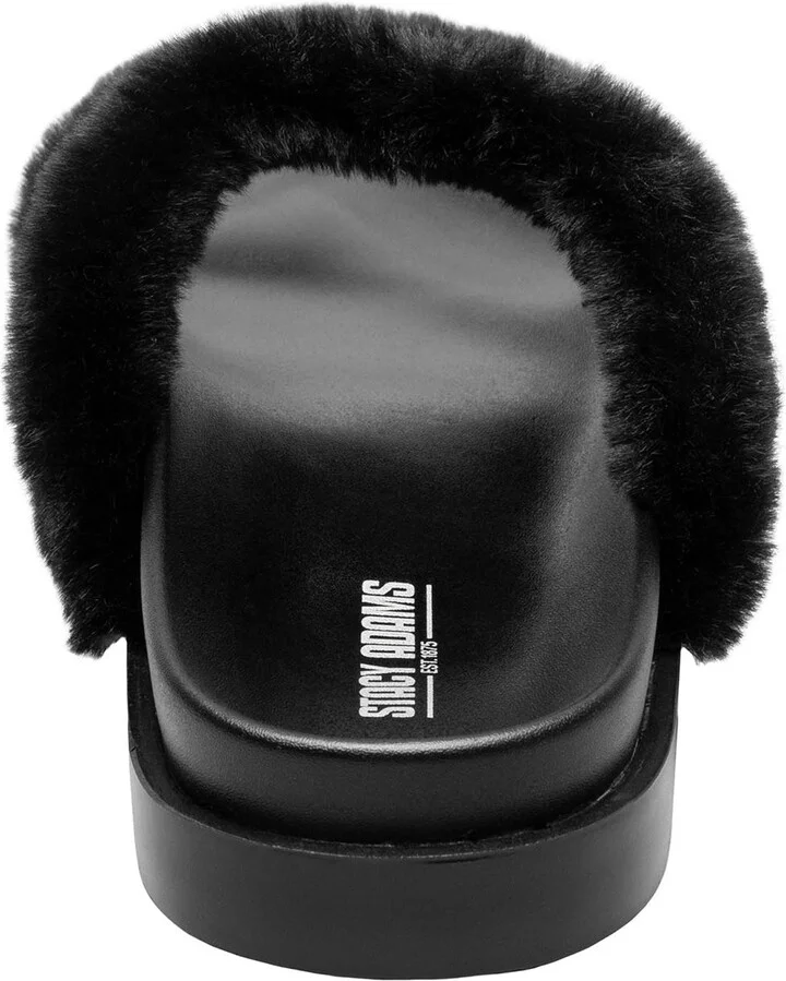 Monty Faux Fur Slide Sandal - Image 11