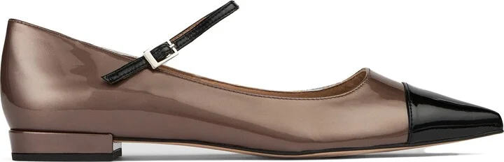 Monty Pointed Cap Toe Mary Jane Flat - Image 2