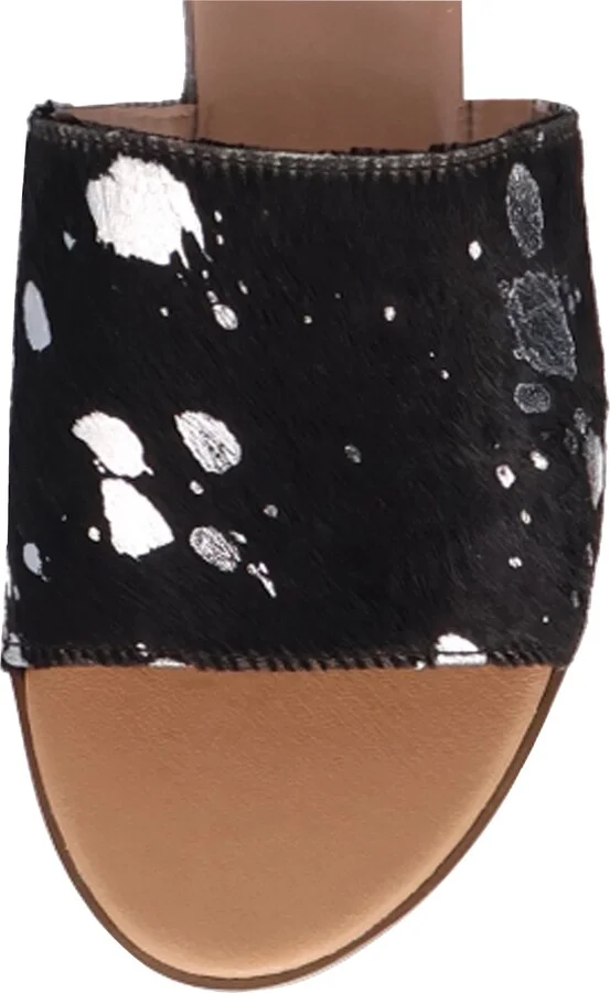 Moo Moo Genuine Calf Hair Slide Sandal - Image 4
