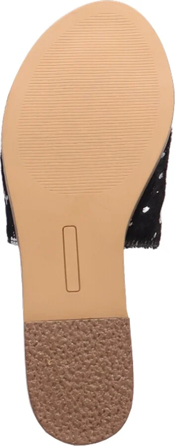 Moo Moo Genuine Calf Hair Slide Sandal - Image 5