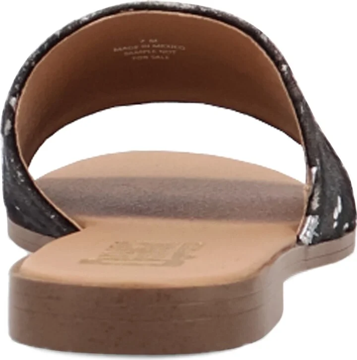Moo Moo Genuine Calf Hair Slide Sandal - Image 6