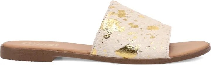Moo Moo Genuine Calf Hair Slide Sandal - Image 9