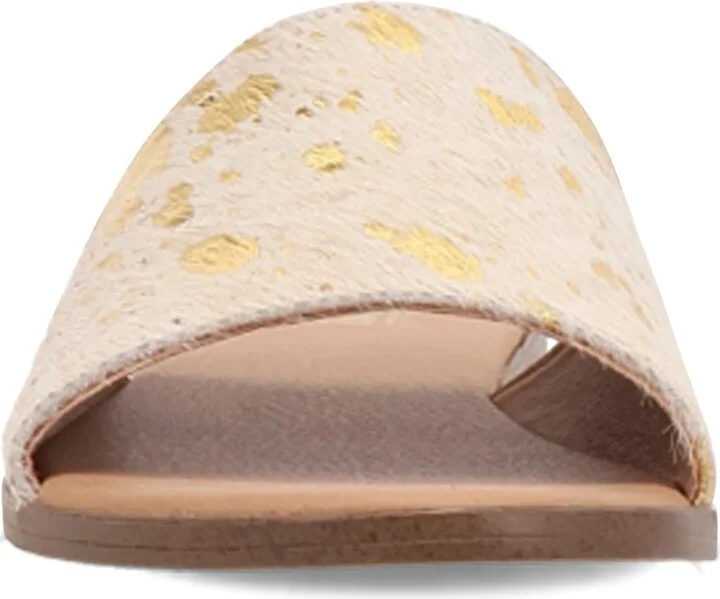 Moo Moo Genuine Calf Hair Slide Sandal - Image 10