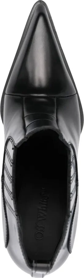 Moon Beatle Shade 95mm leather ankle boots - Image 4