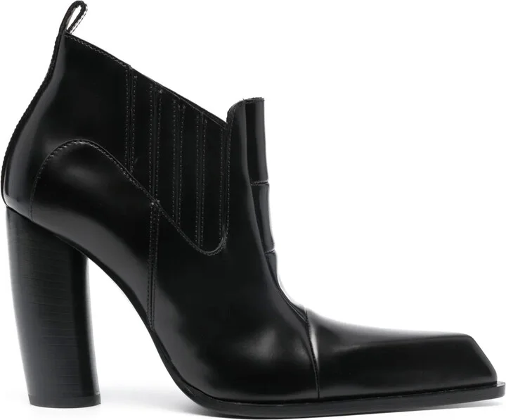 Moon Beatle Shade 95mm leather ankle boots