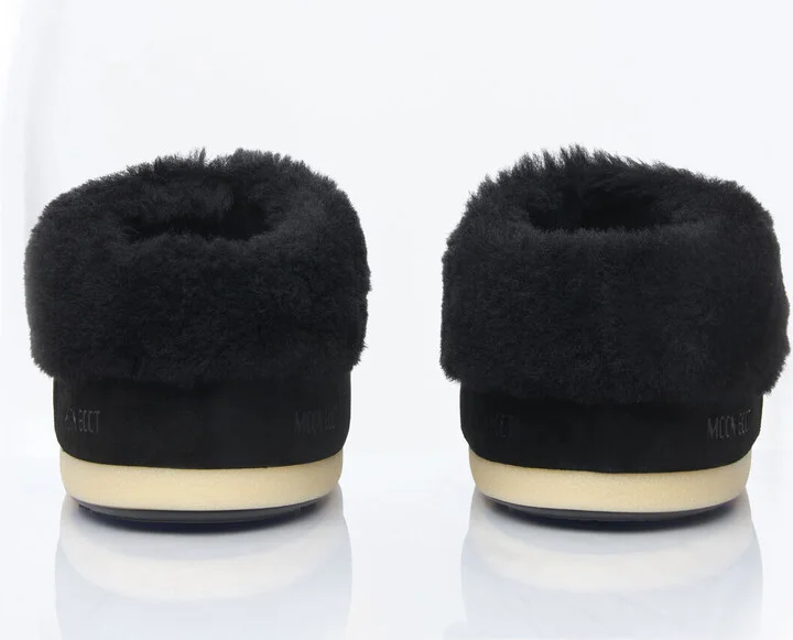 Moon Boot Beads Suede Mules - Woman Boots Black Eu 37 - 38 - Image 5
