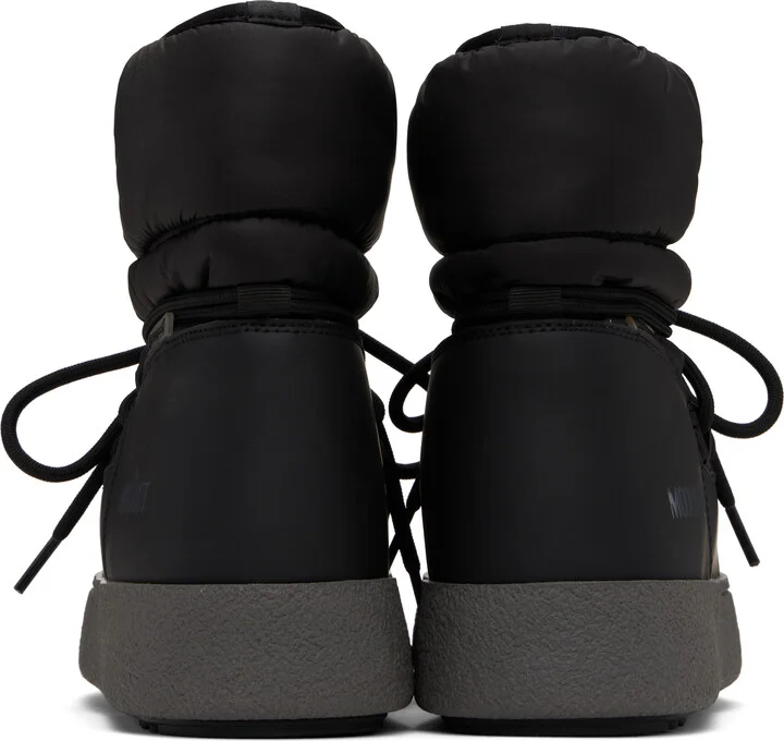Moon Boot Black LTrack Low Nylon Boots - Image 2