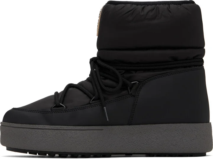 Moon Boot Black LTrack Low Nylon Boots - Image 3