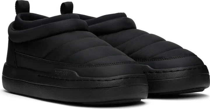 Moon Boot Black Park Soft Nylon Loafers - Image 4