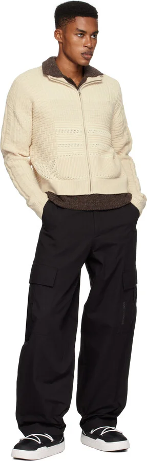 Moon Boot Black & White Park Icon Loafers - Image 5